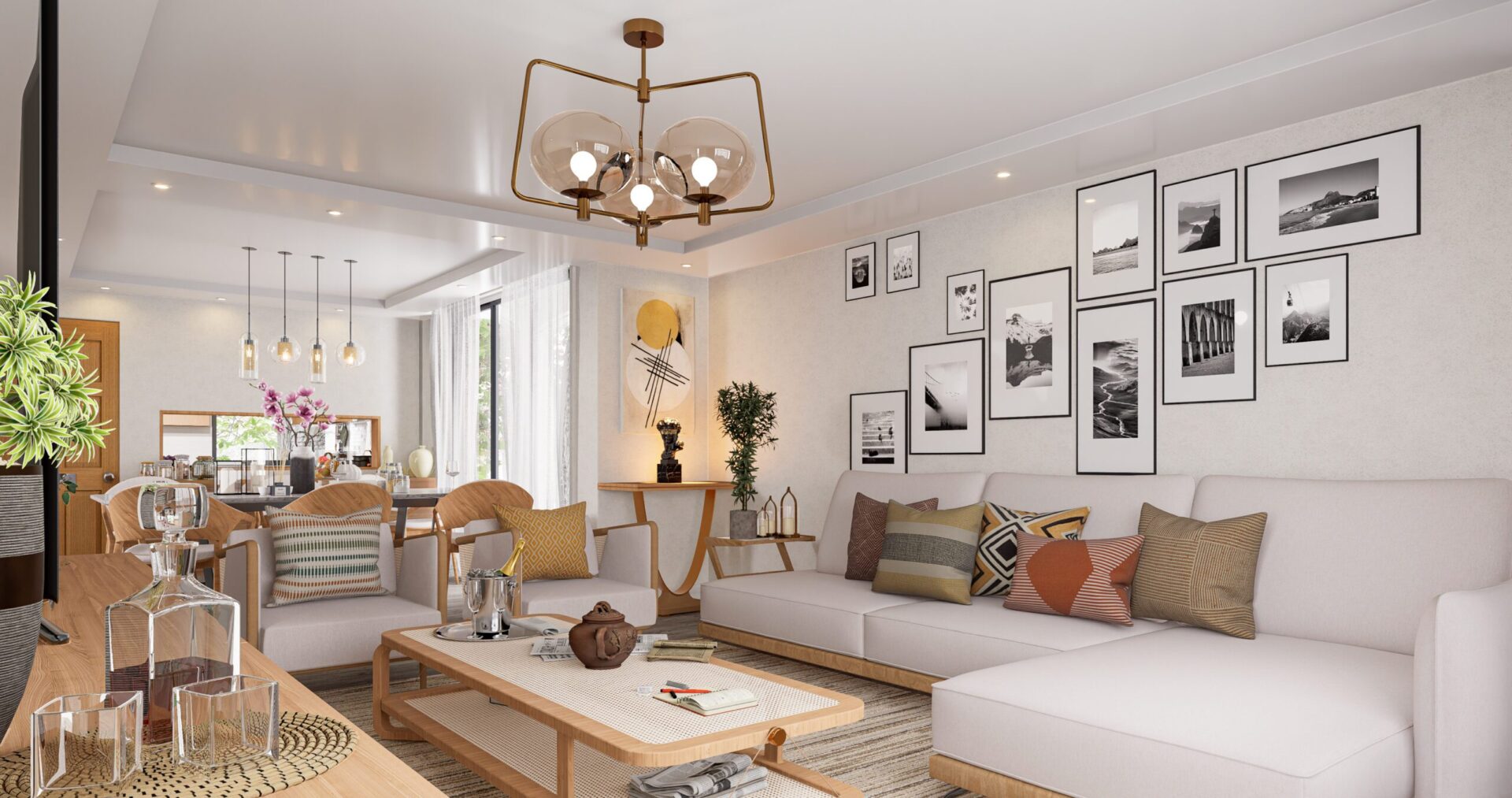 El Olam Residency Interior Living Room 1.0