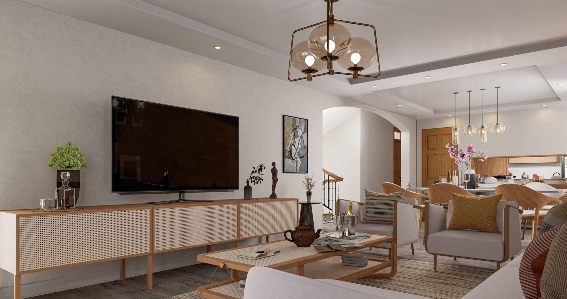 El Olam Residency Interior Living Room 2.0